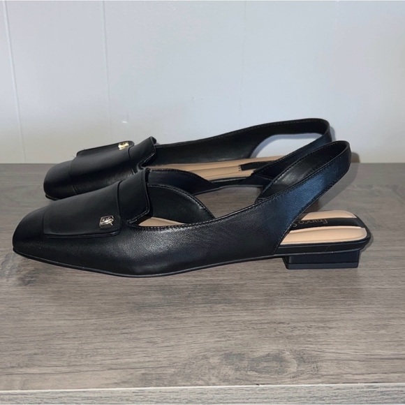 Franco Sarto Teagan Slingback Elegant Black Leather Loafers
NWT size 8 - Picture 5 of 9